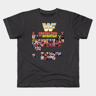Periodic Table of Superstars Kids T-Shirt